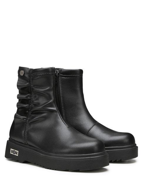 CULT SLASH 0052 KIDS Stiefeletten mit Rüschen Schwarz - Kinderschuhe