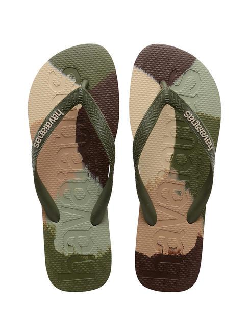 HAVAIANAS TOP LOGOMANIA COLORS II Flip-Flops grün - Schuhe Unisex