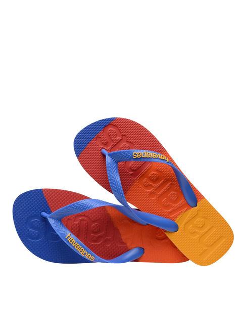 HAVAIANAS TOP LOGOMANIA COLORS II Flip-Flops blauer Stern - Schuhe Unisex