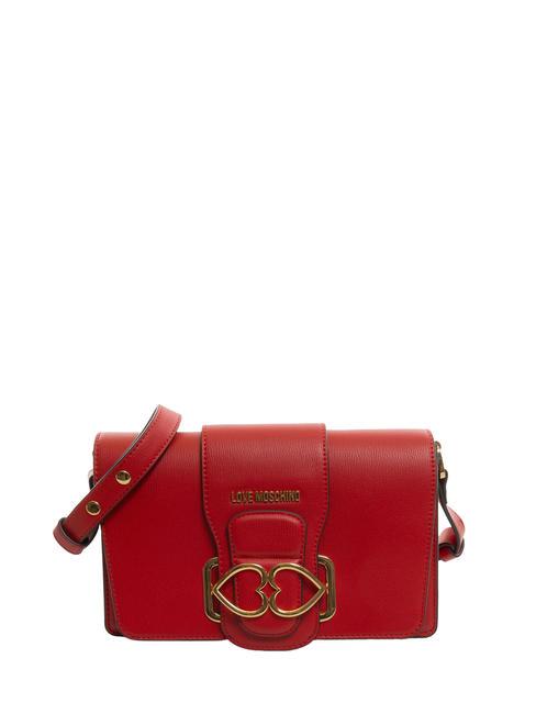 LOVE MOSCHINO DOUBLE HEART Schultertasche rot - Damentaschen