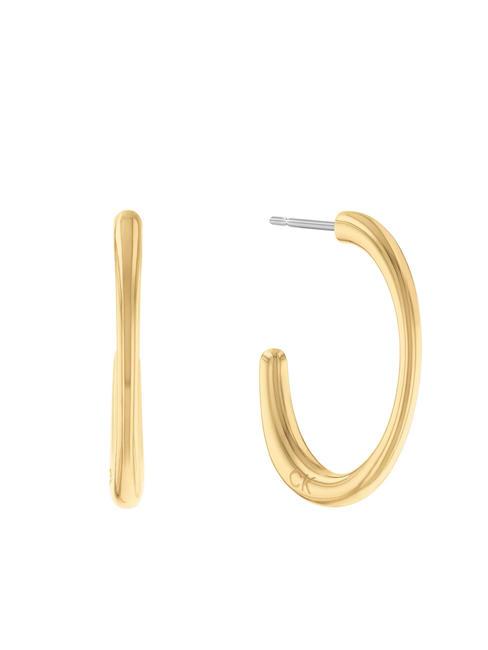 CALVIN KLEIN SCULPTURAL Ohrringe Gold - Ohrringe