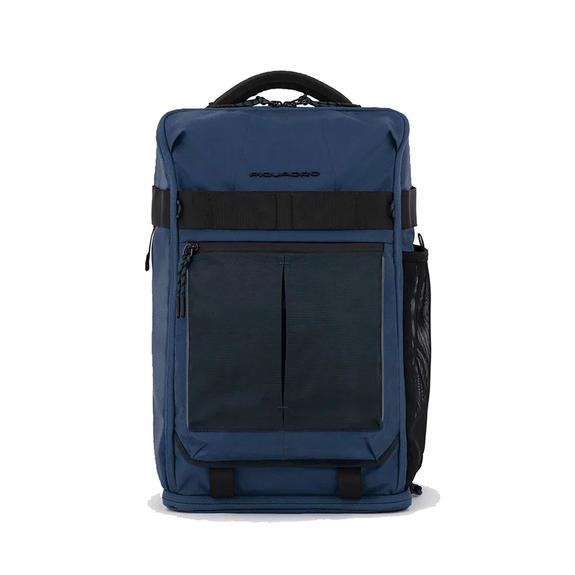 PIQUADRO ARNE  15,6-Zoll-PC-Fahrradrucksack Blau - PC-Rucksäcke