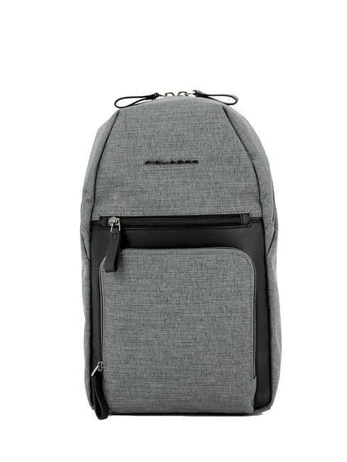 PIQUADRO TIROS Ein Schulterrucksack GRAU - PC-Rucksäcke