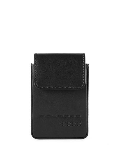 PIQUADRO URBAN Kartenhalter aus Leder Schwarz - Brieftaschen Herren