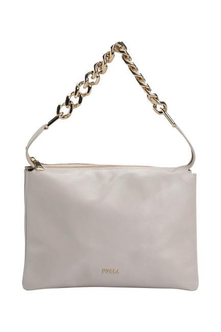 FURLA PIUMA Ledertasche mit Kettengriff Perle - Damentaschen