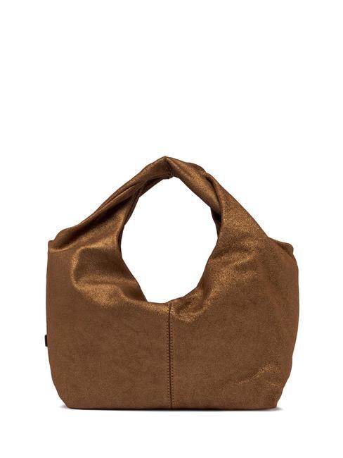 GIANNI CHIARINI AGNESE Tasche aus laminiertem Leder Cognac - Damentaschen