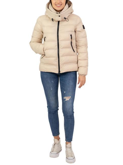 DEKKER NISTON NY Kurze Daunenjacke mit Kapuze Jute - Daunenjacken für Damen