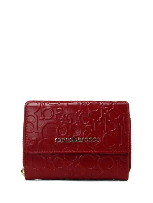 ROCCOBAROCCO RB Embossed Geldbörse rot - Brieftaschen Damen