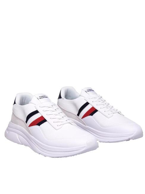 TOMMY HILFIGER MODERN RUNNER PREMIUM Turnschuhe Weiß - Herrenschuhe