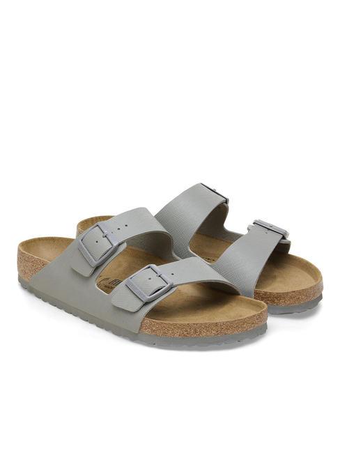 BIRKENSTOCK ARIZONA BIRKO-FLOR Sandalen-Slipper Stein - Schuhe Unisex