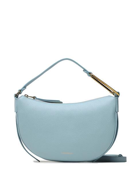 COCCINELLE PRISCILLA Tasche mit Schulterriemen, aus Leder blaues aquarell - Damentaschen