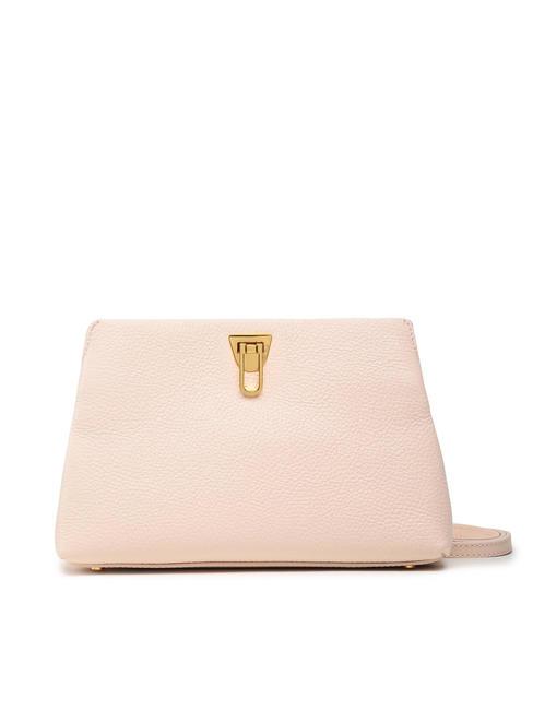 COCCINELLE BEAT CLUTCH Clutch aus gehämmertem Leder cremiges Rosa - Damentaschen