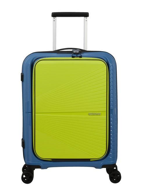 AMERICAN TOURISTER AIRCONIC Handgepäck-Trolley, 15,6" PC-Halterung Kronenblau/Limette - Handgepäck