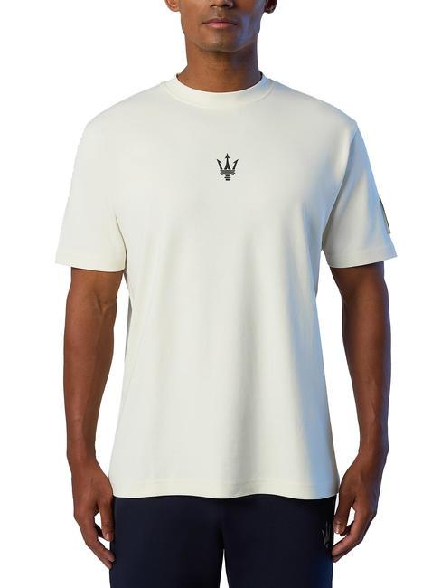 NORTH SAILS MASERATI Baumwoll-T-Shirt mit Aufdruck weiß - Herren-T-Shirts