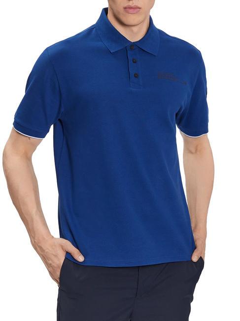 NORTH SAILS MASERATI Kurzärmliges Poloshirt aus Stretch-Baumwolle Elektrisches Blau - Herren-Polo-Shirts/Herren-Polo-Shirt/Herrenpoloshirt/Herrenpoloshirts