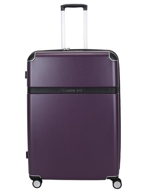 CERRUTI 1881 Großer erweiterbarer Trolley Viola - Harte Trolleys