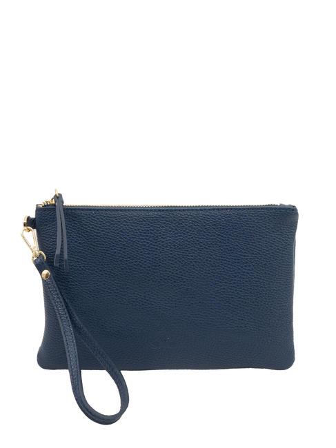 LESAC ROBERTA Dollar-Clutch aus Leder Jeans - Damentaschen