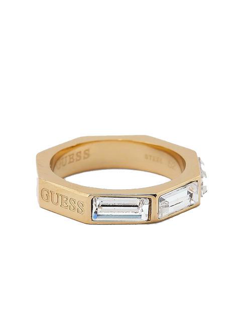 GUESS IT S RAINING Ring mit Zirkonen gelbes Gold - Ringe