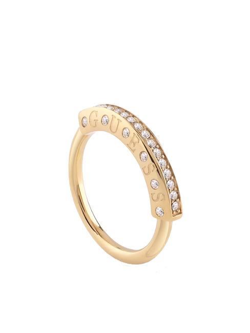 GUESS GUESS BOND Ring mit Kristallen gelbes Gold - Ringe