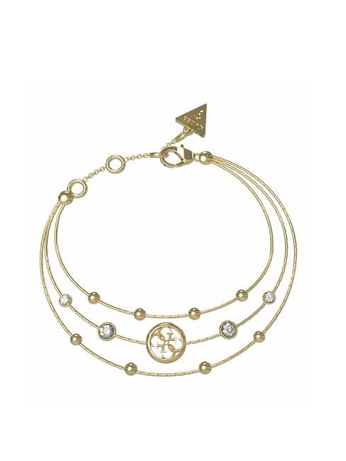 GUESS PERFECT ILLUSION Armband mit Anhängern gelbes Gold - Armbänder