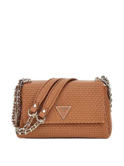 GUESS ETEL  Schulter-/Crossbody-Minitasche COGNAC - Damentaschen