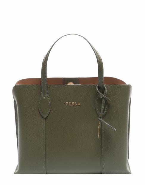 FURLA VITTORIA  Lederhandtasche Moschus g - Damentaschen