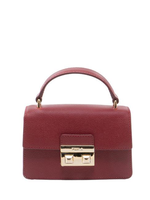 FURLA BELLA  Micro-Handtasche, mit Schultergurt KIRSCHE d - Damentaschen