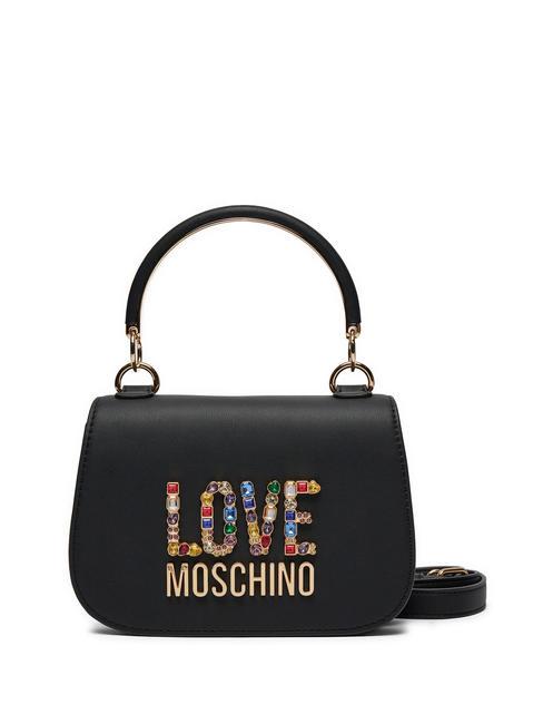 LOVE MOSCHINO JEWELS Handtasche mit Schultergurt Schwarz - Damentaschen