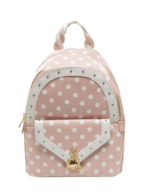 L'ATELIER DU SAC PRETTY WOMAN Gepunkteter Rucksack Rosenrauch - Damentaschen