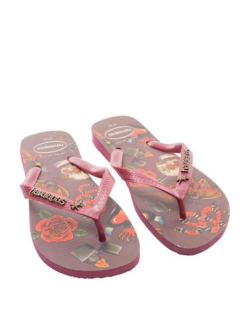 HAVAIANAS TOP TRIBO Flip Flops violetter Boden - Herrenschuhe