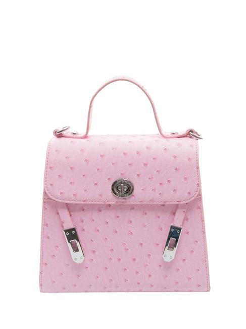 PASH BAG LOVELY DAY Handtasche mit Straußenmuster Rosa - Damentaschen