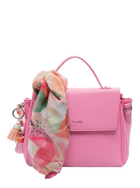 PASH BAG LIKE IT! Umhängetasche mit Schal Rosa - Damentaschen