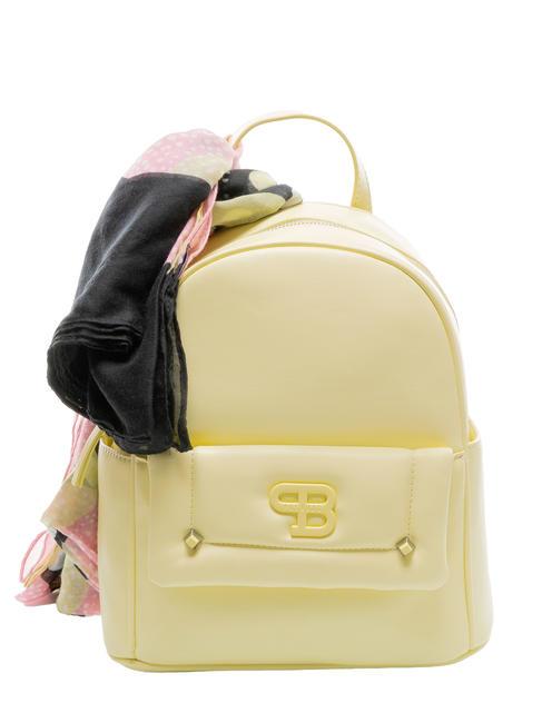 PASH BAG GLOSS Rucksack mit Schal Gelb - Damentaschen