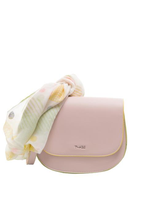 PASH BAG EVERMORE Satteltasche mit Schal Rosa - Damentaschen