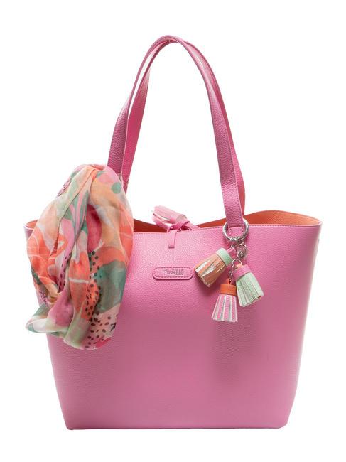 PASH BAG LIKE IT! Shoppertasche mit Schal Rosa - Damentaschen