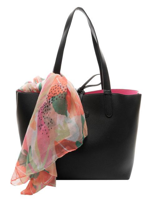 PASH BAG LIKE IT! Shoppertasche mit Schal Schwarz - Damentaschen