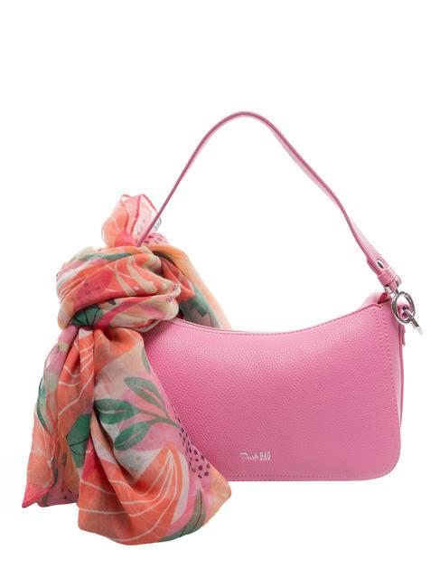 PASH BAG LIKE IT! Umhängetasche mit Schal Rosa - Damentaschen