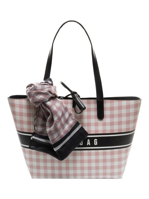 PASH BAG TWEEDY Bedruckte Shoppertasche mit Schal mehrfarbig - Damentaschen