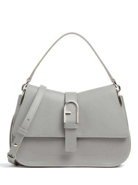 FURLA FLOW M M Lederhandtasche Asche - Damentaschen