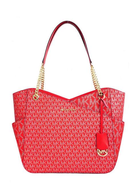 MICHAEL KORS JET SET TRAVEL Umhängetasche brt red mlti - Damentaschen