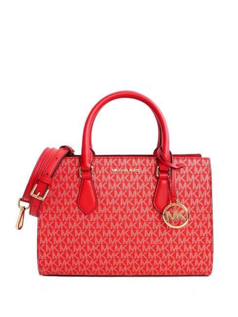 MICHAEL KORS SHEILA Handtasche mit Schultergurt brt red mlti - Damentaschen