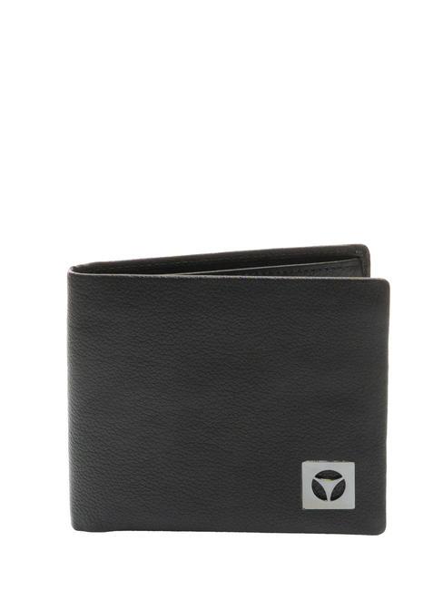 MOMO DESIGN CALF  Portemonnaie aus genarbtem Leder Schwarz - Brieftaschen Herren