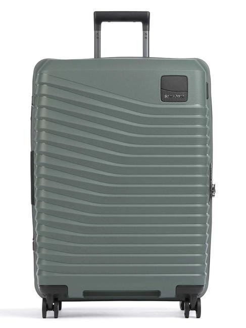 SAMSONITE INTUO Mittelgroßer erweiterbarer Trolley olivgrün - Harte Trolleys