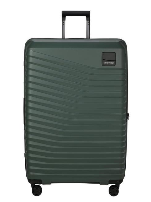 SAMSONITE INTUO Extra großer erweiterbarer Trolley olivgrün - Harte Trolleys