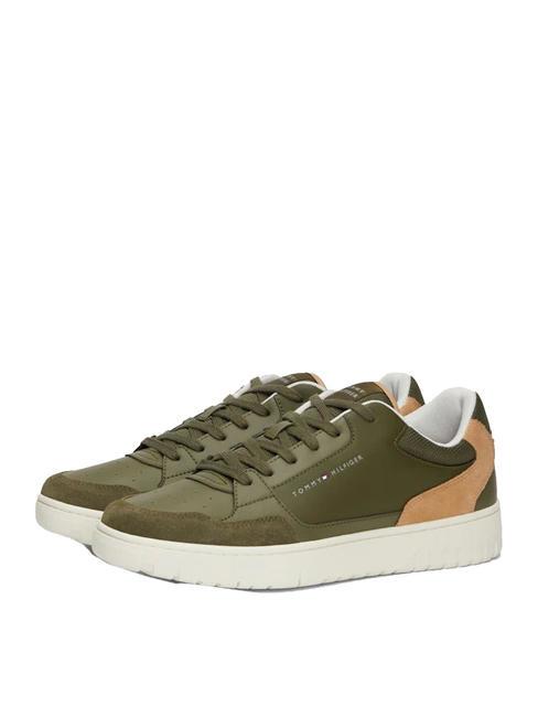 TOMMY HILFIGER BASKET CORE Turnschuhe Utility-Olive - Herrenschuhe