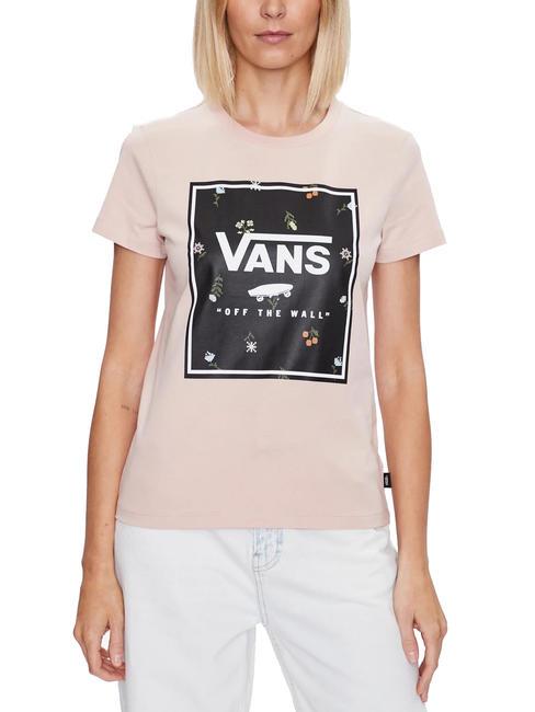 VANS MICRO DITSY Kurzarm-T-Shirt aus Baumwolle Rosenrauch - T-Shirts und Tops für Damen