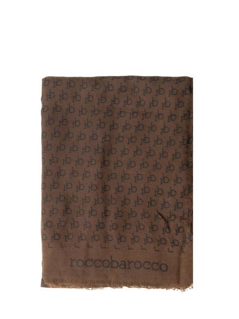 ROCCOBAROCCO LOGO RB Unisex-Schal Braun - Schals