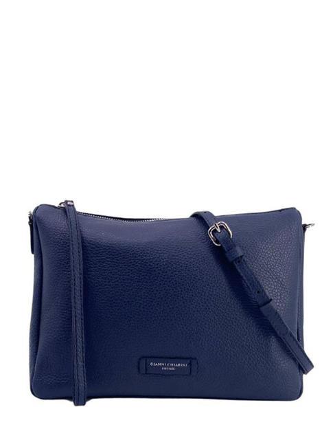 GIANNI CHIARINI NORA  Ledertasche mit Schultergurt NAVY BLAU - Damentaschen