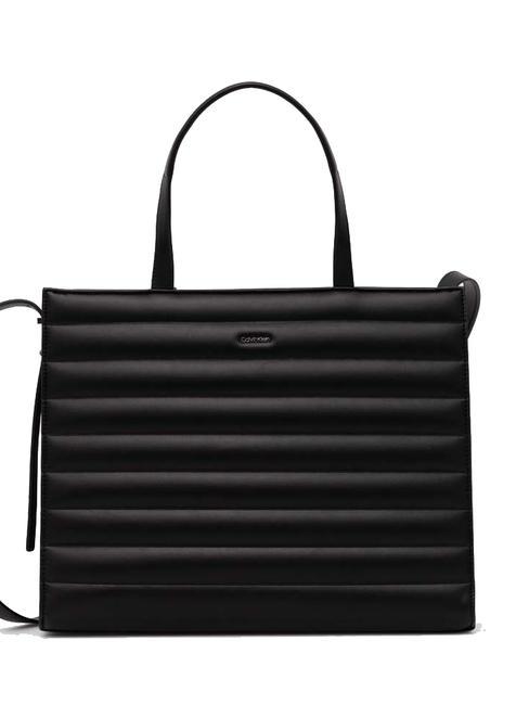 CALVIN KLEIN LINE QUILT Handtasche, mit Schultergurt ck schwarz - Damentaschen