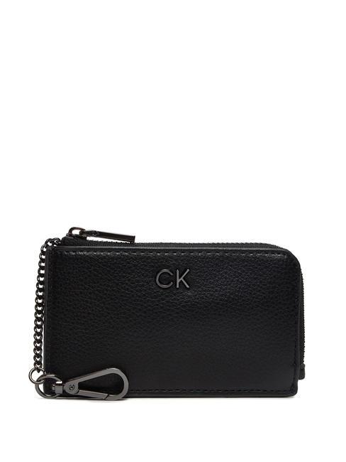 CALVIN KLEIN DAILY  Geldbörse mit Karabiner ck schwarz - Brieftaschen Damen